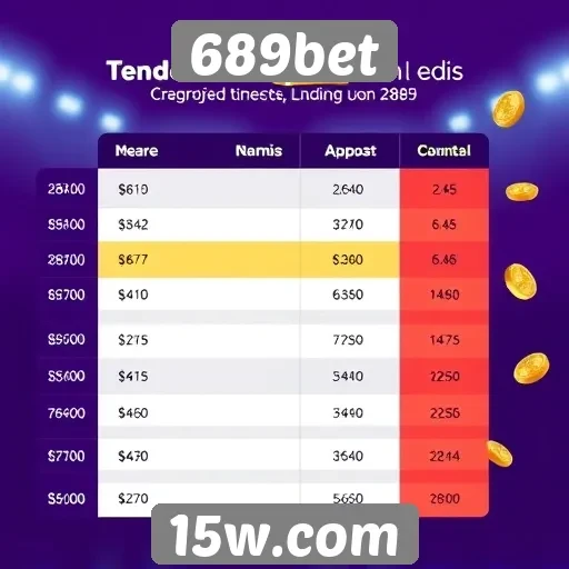 Tendências de apostas no 689bet para novos usuários