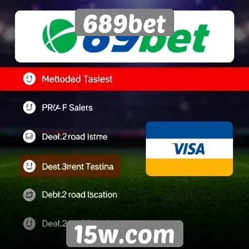 Métodos de pagamento aceitos pela 689bet